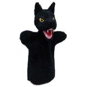 Marionnette loup noir