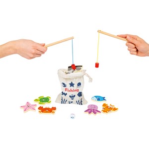 Jeu de voyage pêche au poisson