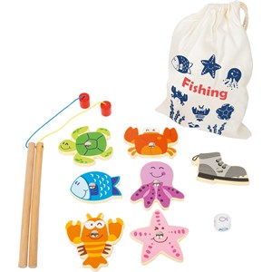 Jeu de voyage pêche au poisson