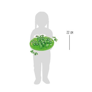 Solitaire grenouille