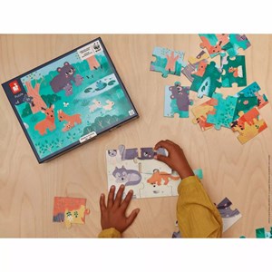 Puzzle panoramique 4 saisons 36 pcs