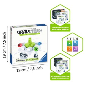 Gravitrax - balls & spinner