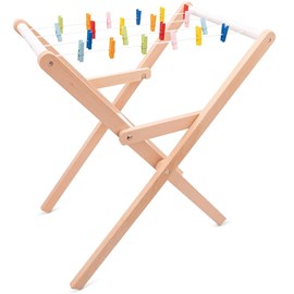 Étendoir à linge en bois