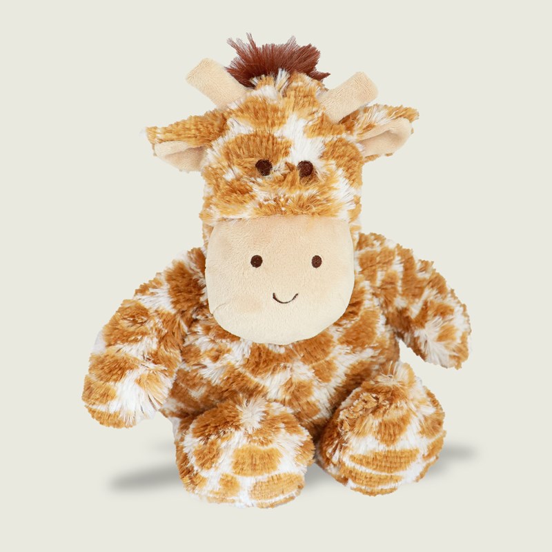 Peluche bouillotte girafe warmies