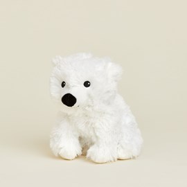 Peluche bouillotte ours polaire warmies