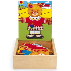 Puzzle à encastrer oursonne