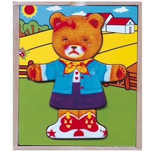 Puzzle à encastrer oursonne