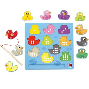 Puzzle magnétique canards