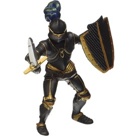 Figurine chevalier en armure noire