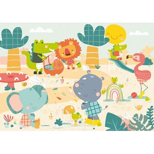 La savane s'amuse de motuelle