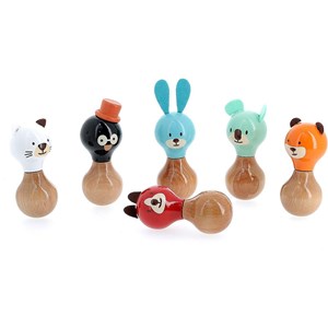 Hochet maracas rené le pingouin