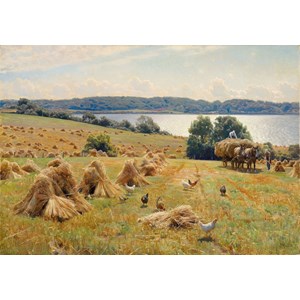 Récolte près de tulstrup de monsted