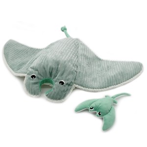 Peluche ptipotos raie manta et son béb?