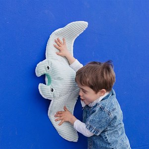 Peluche ptipotos raie manta et son béb?