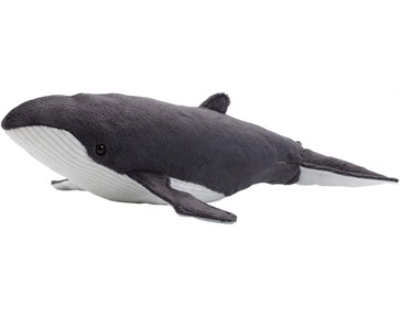 Peluche baleine à bosse 33 cm