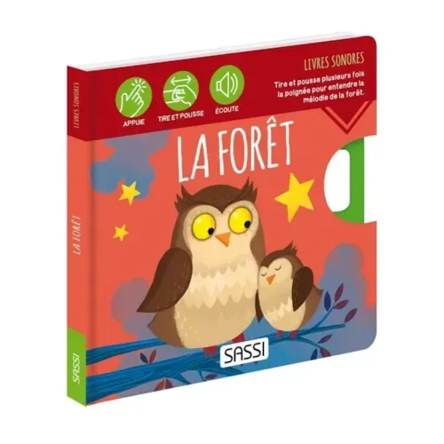 Sassi Junior - Livre sonore la forêt