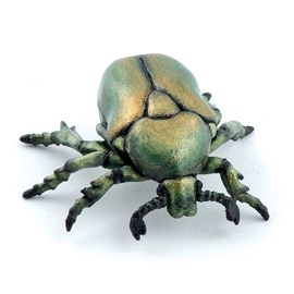 Figurine cétoine dorée