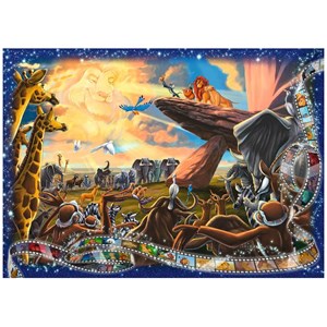 Puzzle le roi lion 1000 pcs