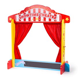 Castelet de théâtre de marionnettes