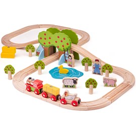 Circuit de train ferme