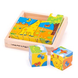 Puzzle cube safari