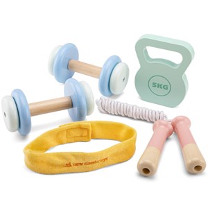 Set de fitness en bois