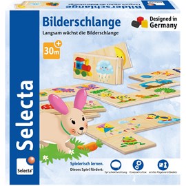 Serpent d'images, jeu d'appariement