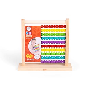 Boulier en bois coloré