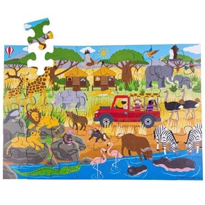 Puzzle géant aventure africaine