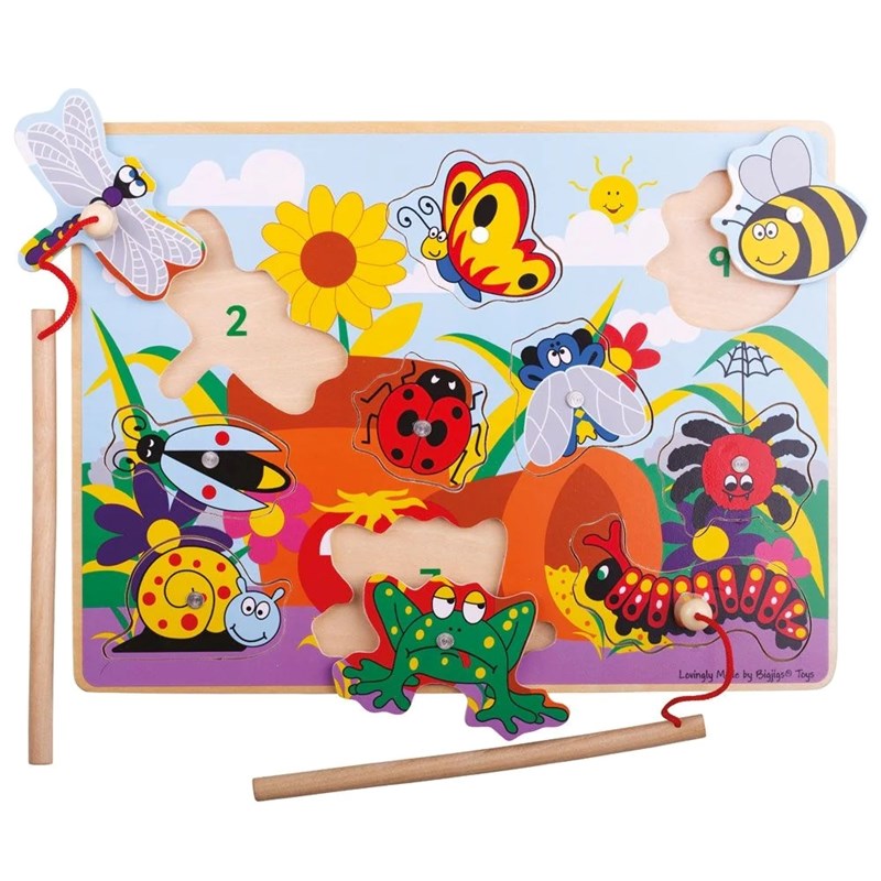 Puzzle magnétique insectes