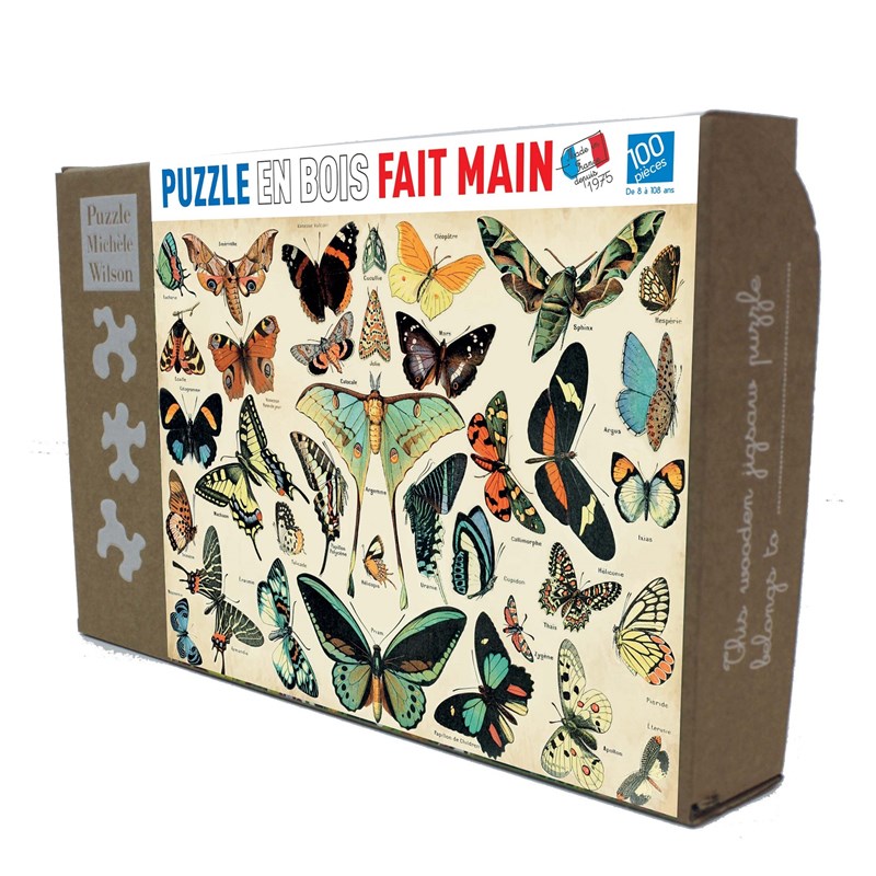 Papillons d'après millot