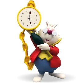 Figurine le lapin blanc