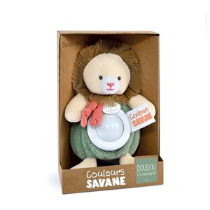 Peluche veilleuse lion 15 cm