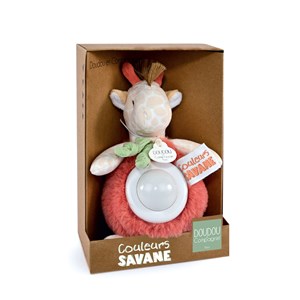 Peluche veilleuse girafe 15 cm