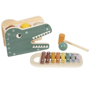 Banc à marteler avec xylophone safari