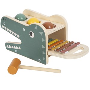 Banc à marteler avec xylophone safari