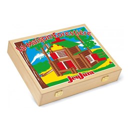 Coffret chalet en bois 135 pièces