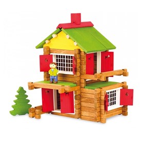 Coffret chalet en bois 135 pièces