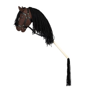 Tête de cheval à chevaucher marron