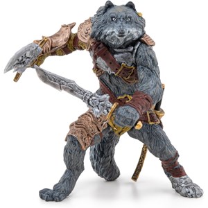 Figurine mutant loup