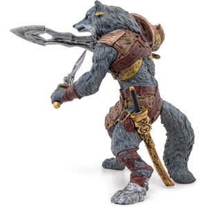 Figurine mutant loup