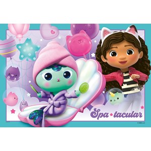 Puzzle gabby soirée pyjama 2x12 pcs