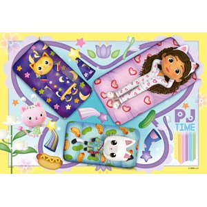 Puzzle gabby soirée pyjama 2x12 pcs