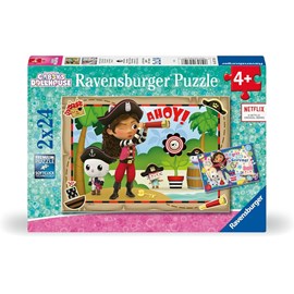 Puzzle gabby la fête des pirates 2x24 p