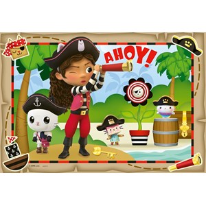Puzzle gabby la fête des pirates 2x24 p