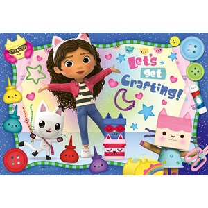 Puzzle gabby la fête des pirates 2x24 p