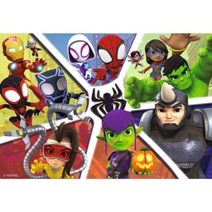Puzzle spidey et compagnie 2x24 pcs