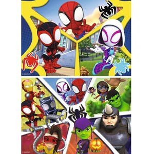 Puzzle spidey et compagnie 2x24 pcs