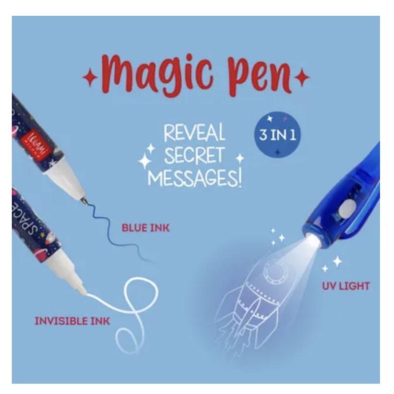 Stylo magique espace- magic pen - legami