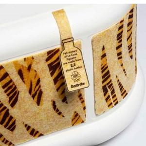 Porteur en plastque recyclé tigre  fabr